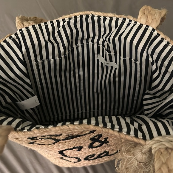 J.Jill Sand & Sea Jute Beach Bag - Picture 6 of 6